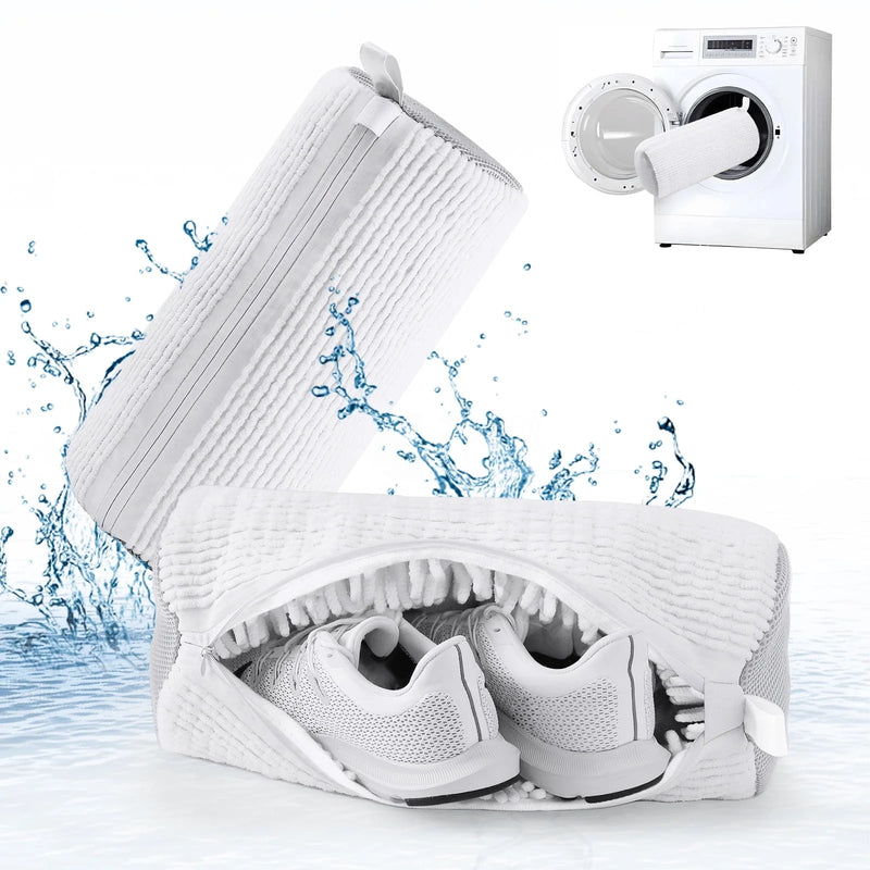 Saco de sapatos para máquina de lavar e secar roupa
