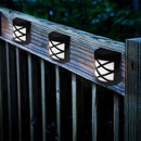 Luminária LED Solar de Parede para Jardim - Resistente à Água, Sem Fios