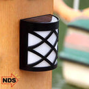 Luminária LED Solar de Parede para Jardim - Resistente à Água, Sem Fios
