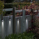Luminária LED Solar de Parede para Jardim - Resistente à Água, Sem Fios
