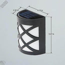 Luminária LED Solar de Parede para Jardim - Resistente à Água, Sem Fios